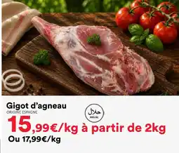 Hmarket Gigot d'agneau offre