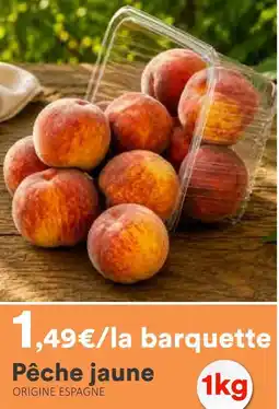 Hmarket Pêche jaune offre