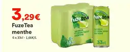 Hmarket Fuzetea menthe offre