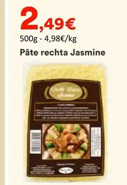 Hmarket Pâte rechte jasmine offre