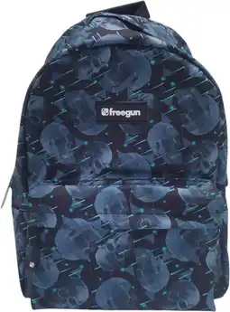 Auchan Freegun sac à dos freegun black flower ou skull offre