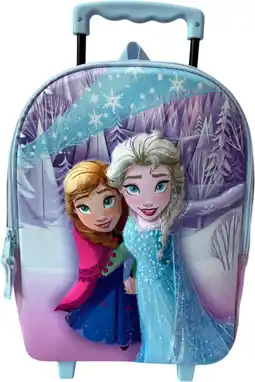 Auchan Auchan sac à roulettes 3d frozen offre
