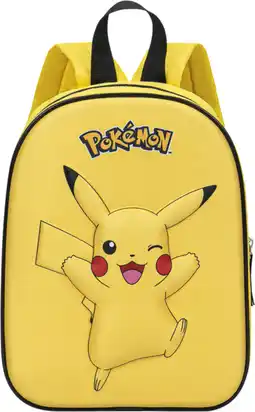 Auchan Pokemon sac à dos 3d pokémon pikachu offre
