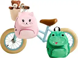 Auchan Auchan sac goûter peluche chat rose ou dino offre