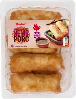 Auchan Supermarché Auchan nems au porc auchan offre