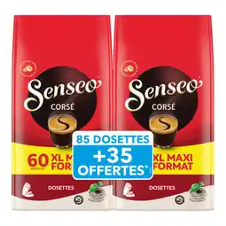 Auchan Supermarché Senseo café corsé dosettes senseo offre