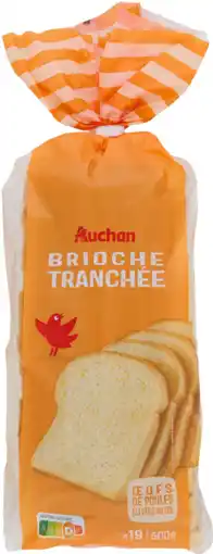 Auchan Supermarché Auchan brioche tranchée auchan offre