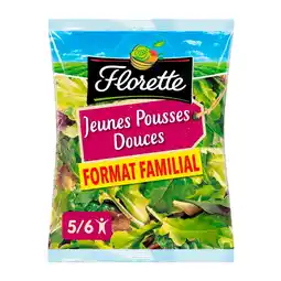 Auchan Supermarché Florette jeunes pousses douces florette offre