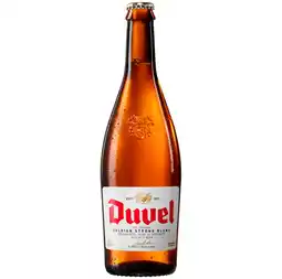 Auchan Supermarché Duvel bière blonde duvel offre