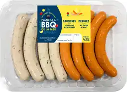 Auchan Supermarché Mix grill merguez au thon et saucisses de poisson aux herbes de provence offre