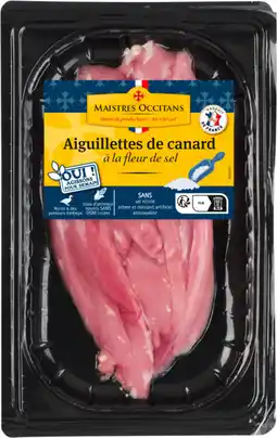 Auchan Supermarché Maistres occitans aiguillettes de canard marinées maistres occitans offre