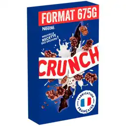 Auchan Supermarché Nestle céréales crunch nestlé offre