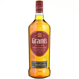 Auchan Supermarché Grant's whisky grant's triple wood offre
