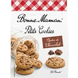 Auchan Supermarché Bonne maman petits cookies pépite de chocolat bonne maman offre