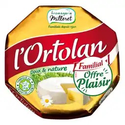 Auchan Supermarché Fromageries milleret l'ortolan familial offre