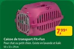 Maxi Zoo Fit+fun caisse de transport offre