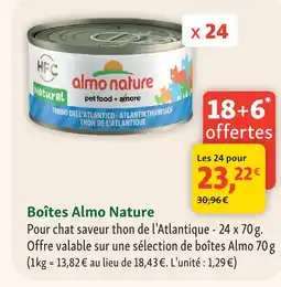 Maxi Zoo Almo nature boîtes offre