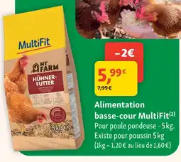 Maxi Zoo Multifit alimentation basse-cour offre