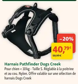 Maxi Zoo Dogs creek harnais pathfinder offre