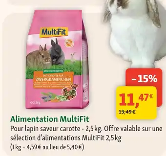 Maxi Zoo Multifit alimentation offre