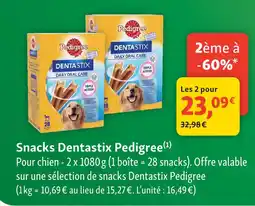 Maxi Zoo Pedigree snacks offre