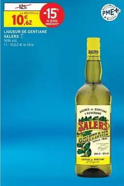 Intermarché Hyper Liqueur de gentiane offre