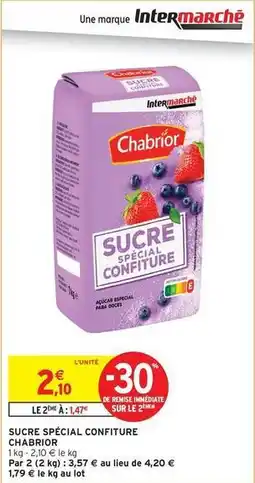 Intermarché Hyper Chabrior - sucre spécial confiture offre