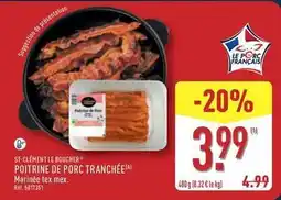 ALDI Boucherie st-clément - poitrine de porc tranchée offre