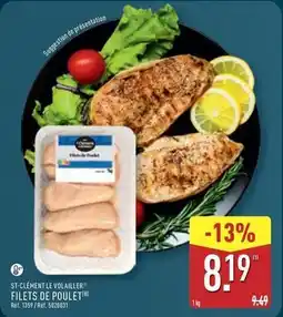 ALDI Filetes de poulet offre