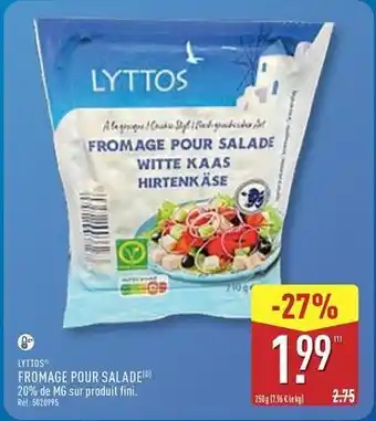 ALDI Fini - fromage pour salade offre