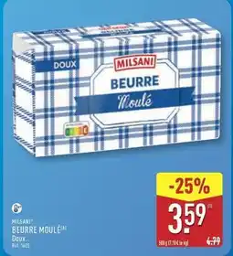 ALDI Milsani - beurre mouléi offre