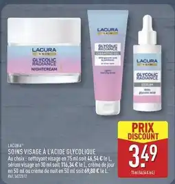 ALDI Lacura - soins visage à l'acide glycolique offre
