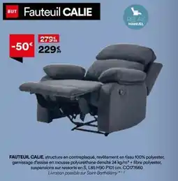 BUT Fauteuil calie offre