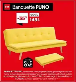 BUT Banquette puno offre