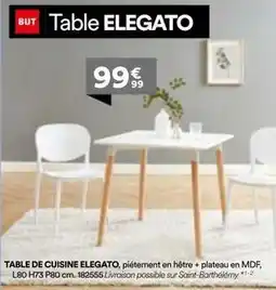 BUT Table de cuisine elegato offre