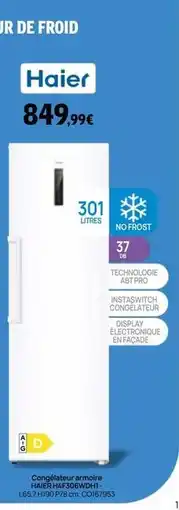 BUT Haier - congelateur armoire multi-rosng offre