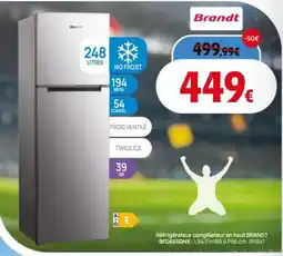 BUT Brandt - réfrigérateur congélateur en mout offre