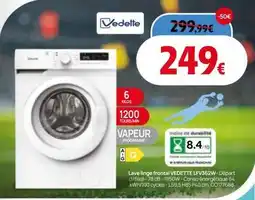 BUT Vedette - lave linge frontal lav86w offre