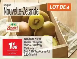 Netto Zespri - kiwi jaune offre