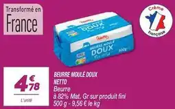 Netto Netto - beurre moule doux offre