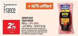 Netto César moroni - chorizo doux offre