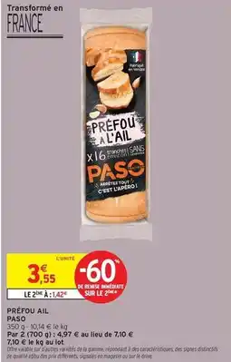 Intermarché Paso - préfou all'ap offre