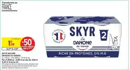 Intermarché Danone - skyr nature offre