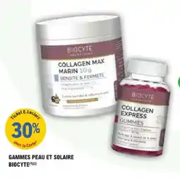 E.Leclerc Parapharmacie Gammes peau et solaire biocyte offre