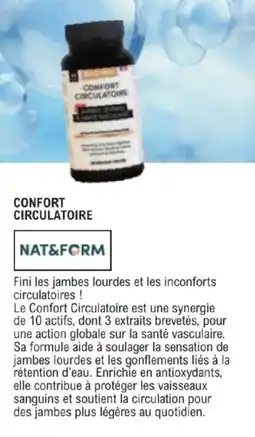 E.Leclerc Parapharmacie Confort circulatoire nat&form offre