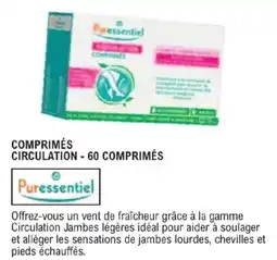 E.Leclerc Parapharmacie Comprimés circulation 60 comprimés offre