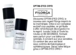 E.Leclerc Parapharmacie Optim-eyes cryo filorga offre