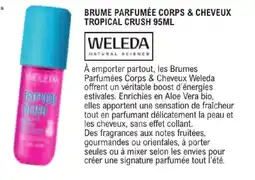 E.Leclerc Parapharmacie Brume parfumée corps & cheveux tropical crush offre