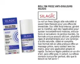 E.Leclerc Parapharmacie Roll'on freez anti-douleurs silagic offre
