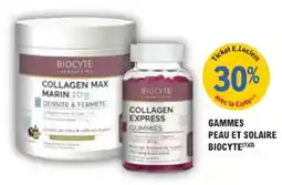 E.Leclerc Parapharmacie Gammes peau et solaire biocyte offre